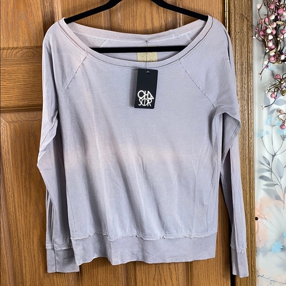 Nwt Chaser tie-dye vintage loungewear long sleeve tee - Picture 1 of 6